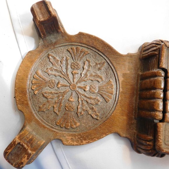 Syroco Terrier Cigarette Holder Tray Vintage - Picture 4 of 6